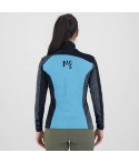 KARPOS Federa Full-Zip Fleece W Blue Atoll/Vulcan/Midnight 23