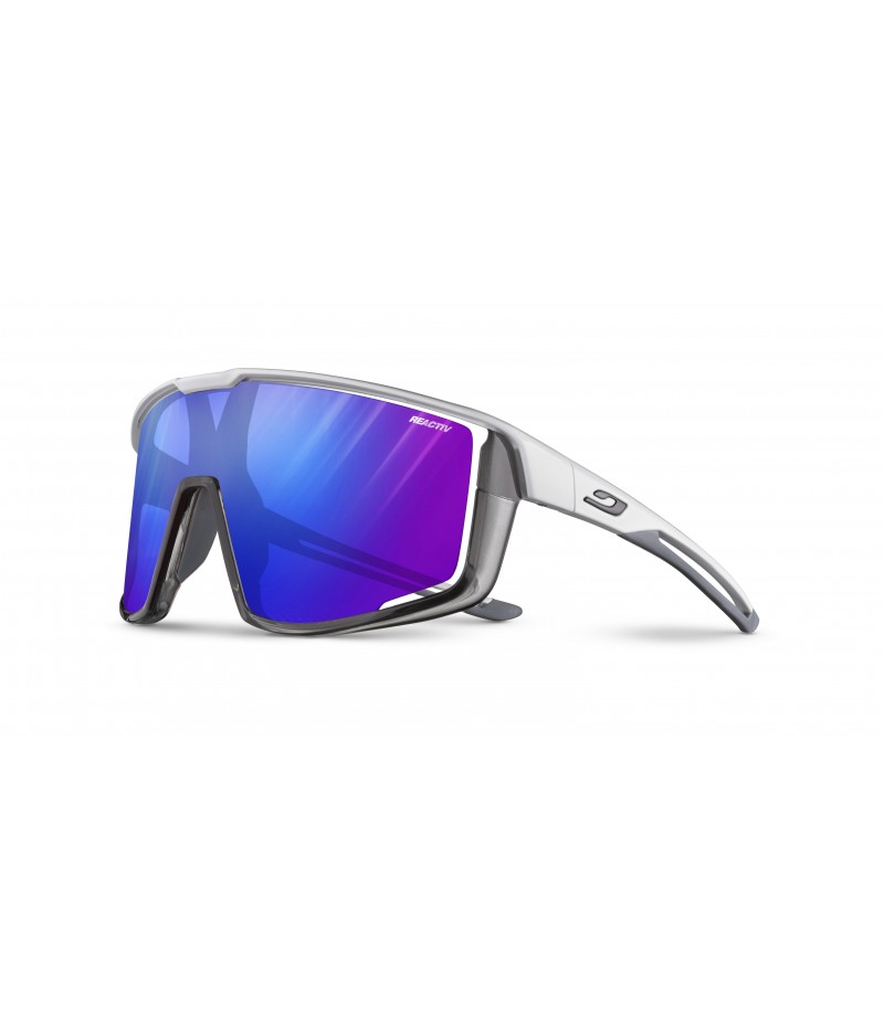 Julbo FURY Blanc/Gris Translucide Reactiv 1-3 High Contrast